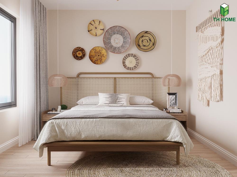 Mẫu bản vẽ thiết kế phòng ngủ nhà đẹp chung cư The Zei đem lại cảm giác bình yên, ấm áp