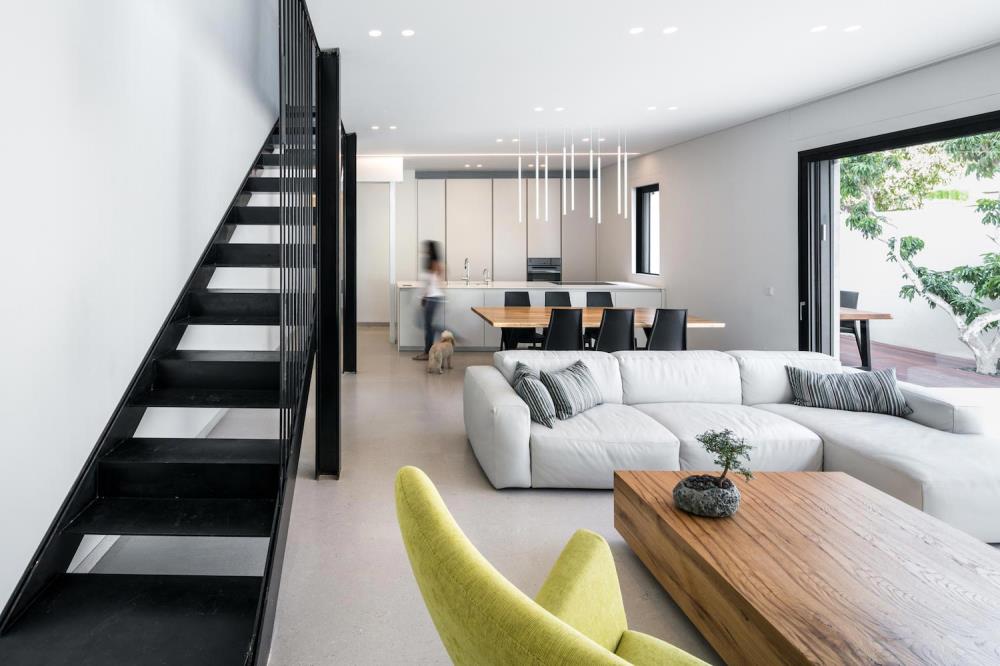 Thiết kế nội thất nhà liền kề phong cách tối giản, hiện đại