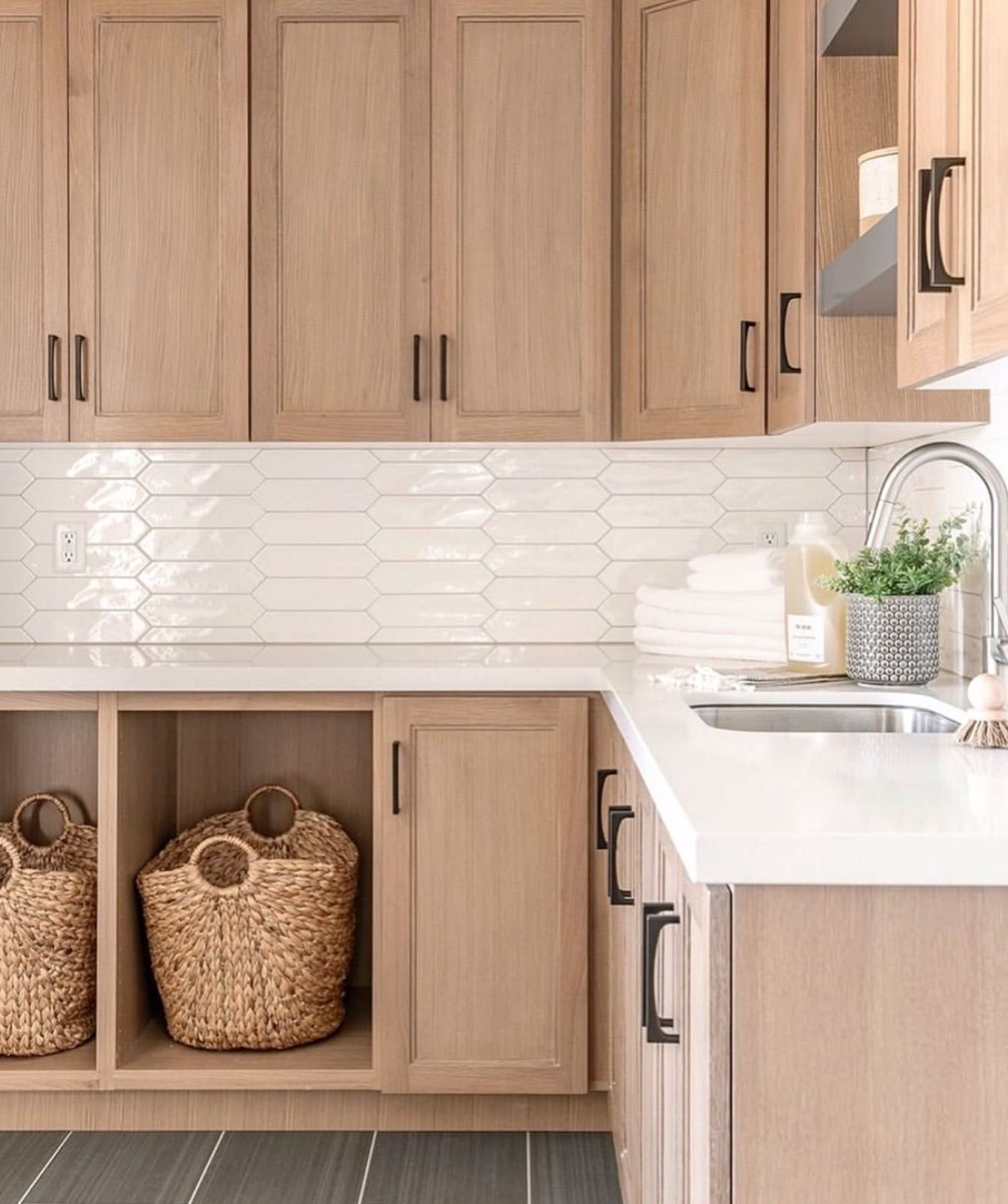 Nội thất phòng bếp gỗ tự nhiên có khả năng tái chế và tái sử dụng