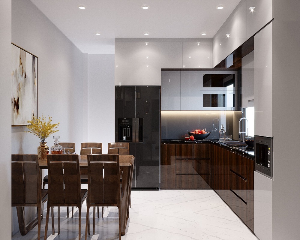 Thiết kế không gian nhà bếp mở - đa năng tiện ích cho cách thiết kế nhà đẹp
