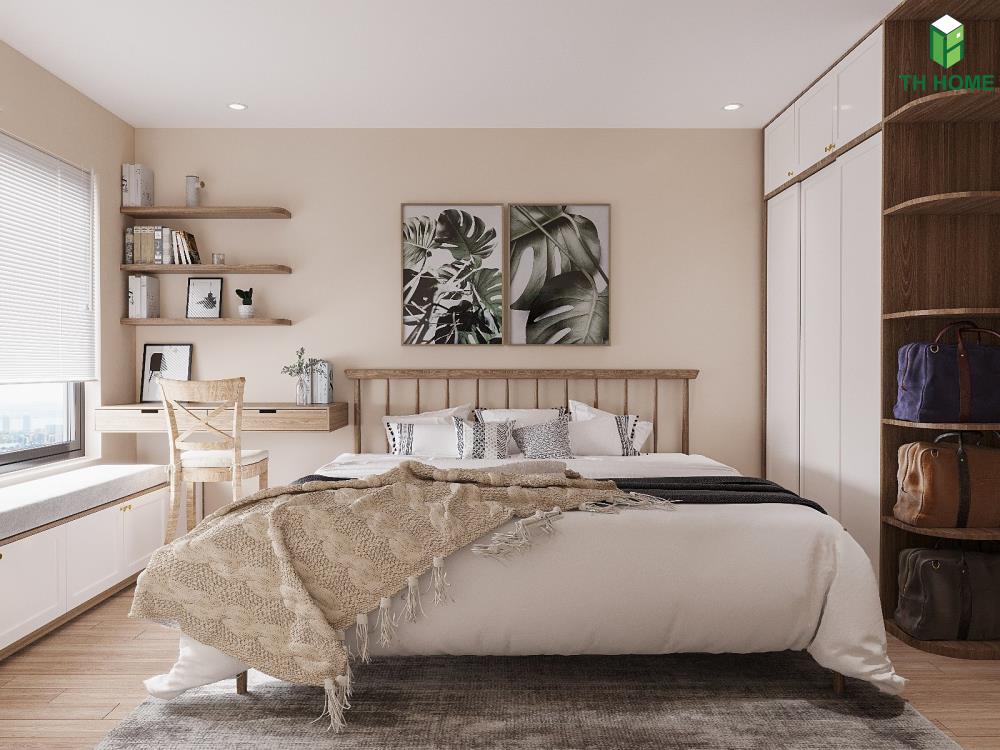 Thiết kế phòng ngủ nhà chung cư đẹp, ấm cúng với phong cách đầy ấn tượng