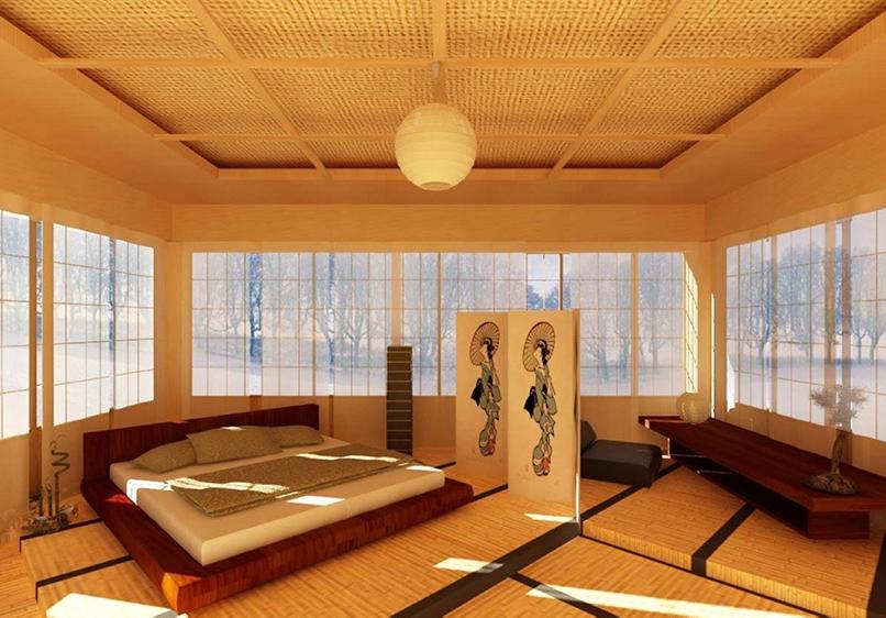Phòng ngủ kiểu Nhật7