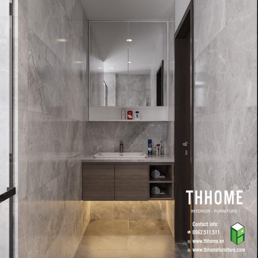 Phòng tắm trong chung cư Platinum Residences