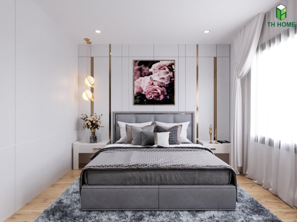 phòng ngủ đơn giản và ấm cúng cho thiết kế mẫu nhà đẹp The Zei