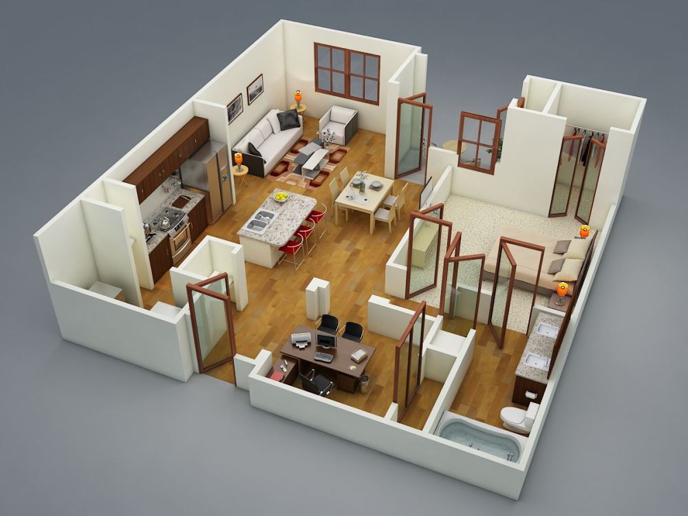Đảm bảo không gian trong nhà được phân chia hợp lý để tạo sự thuận tiện trong quá trình sử dụng