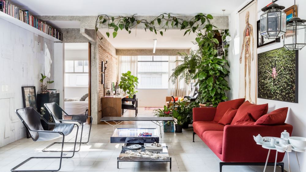 Thiết kế nội thất căn hộ chung cư đẹp không gian xanh