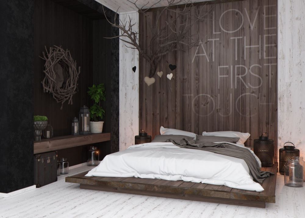 Giường ngủ hiện đại kiểu Nhật mang phong cách đầy ấn tượng
