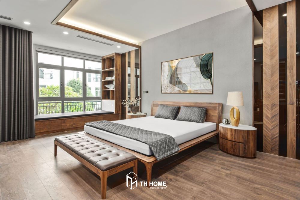 Nội thất gỗ óc chó có vẻ đẹp sang trọng cùng tính bền chắc dài lâu